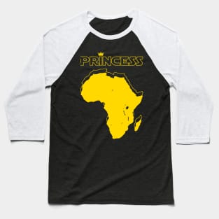 Pride African Princess Gift African Lovers Baseball T-Shirt